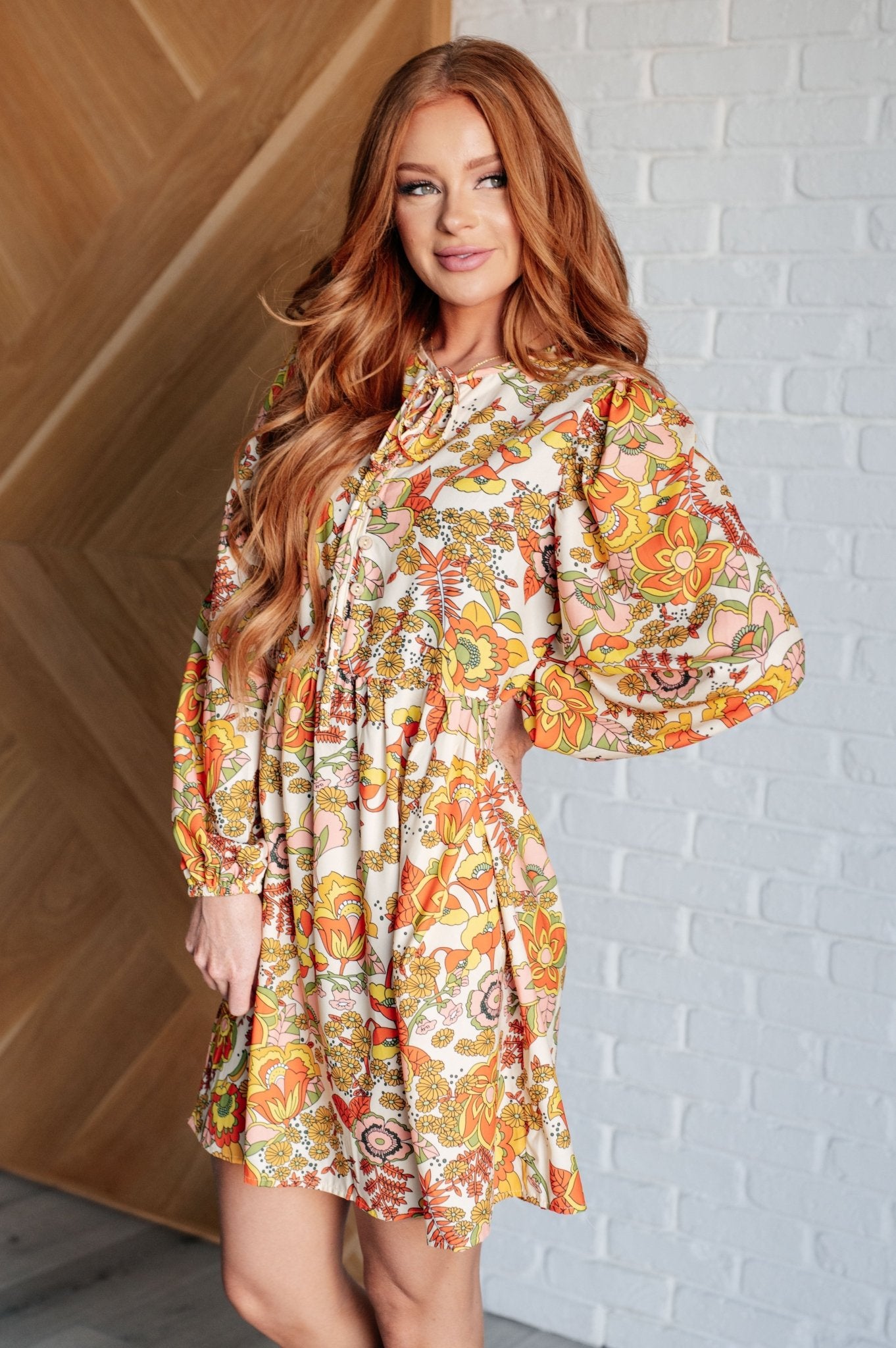 Listen to the Music Floral Dress - Loving God