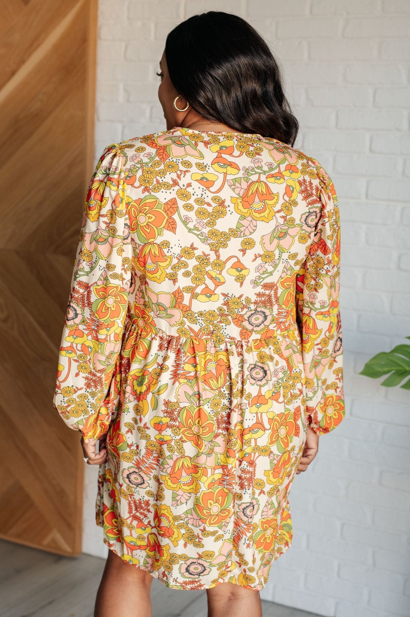 Listen to the Music Floral Dress - Loving God