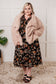 Look My Way Smocked Bodice Button Down Dress - Loving God