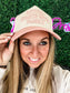 Loving God | Revival Starts with Family Hat Snapback Adjustable Light Pink Puff Embroidered Unisex - Loving God