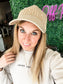 Loving God | Yeshua Hat Snapback Adjustable Tan Puff Embroidered Unisex - Loving God