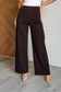 Magic Wide Leg Pants in Chocolate - Loving God