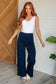 Magic Wide Leg Pants in Navy - Loving God