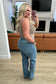 Mindy Mid Rise Wide Leg Jeans - Loving God