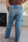 Mindy Mid Rise Wide Leg Jeans - Loving God