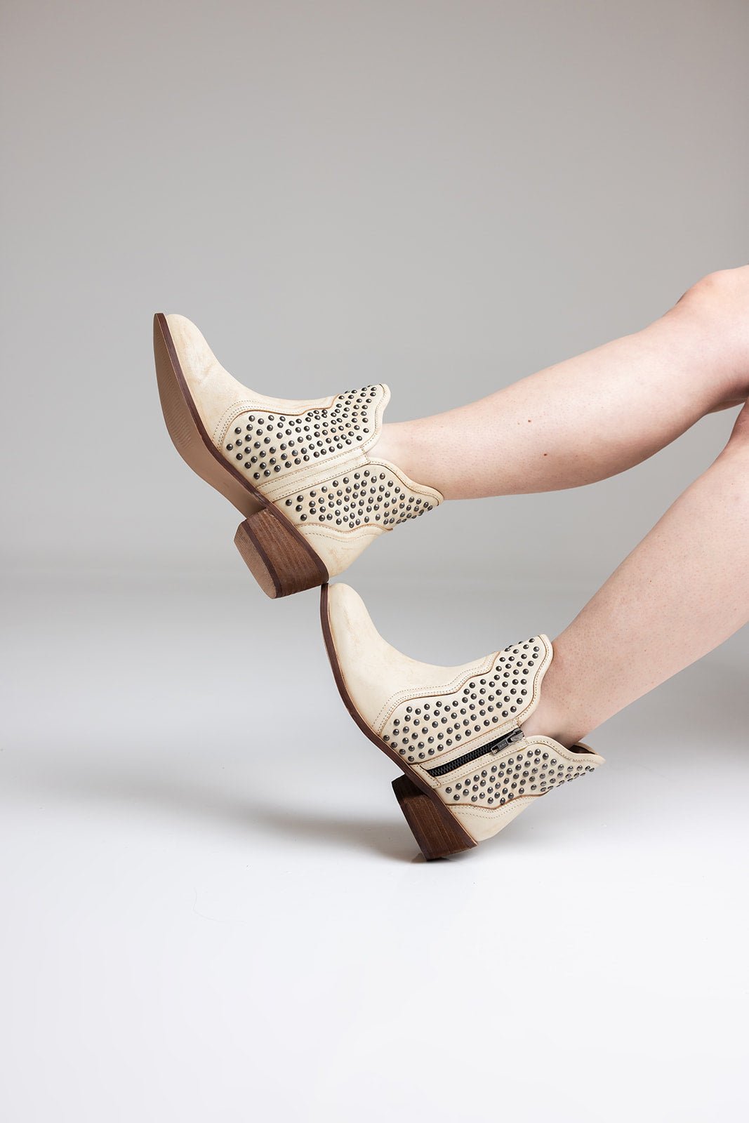 Nailed It Ankle Boot in Black - Loving God