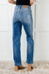 Nivea Vintage Wash Thermal Straight Jeans - Loving God