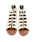 Nola Sandals in Gold - Loving God