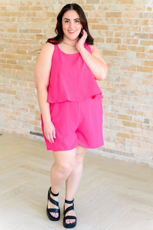Not Like Us Tiered Romper - Loving God