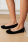 On Your Toes Ballet Flats in Black - Loving God
