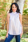 Photo Opt Sleeveless Blouse - Loving God