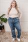 Quinn Mid Rise Cell Phone Pocket Dad Jeans - Loving God