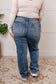Quinn Mid Rise Cell Phone Pocket Dad Jeans - Loving God