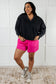 Raising Heart Rate Cutout Runsie In Sonic Pink - Loving God