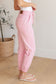 Regina High Rise Garment Dyed Denim Jogger - Loving God