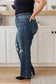 Rose High Rise 90's Straight Jeans in Dark Wash - Loving God