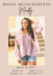 Ruby High Rise Control Top Garment Dyed Skinny Jeans in Red - Loving God