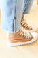 Run Me Down Velvet High Tops in Tan - Loving God
