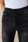 Ryan High Rise Button Fly Wide Leg Crop Jeans - Loving God