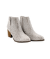 Shine Star Rhinestone Bootie in Silver - Loving God