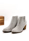 Shine Star Rhinestone Bootie in Silver - Loving God