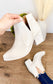 Tarim Bootie in White Croc - Loving God