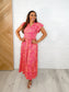 The Way You Move Flutter Sleeve Dress in Fuchsia - Loving God
