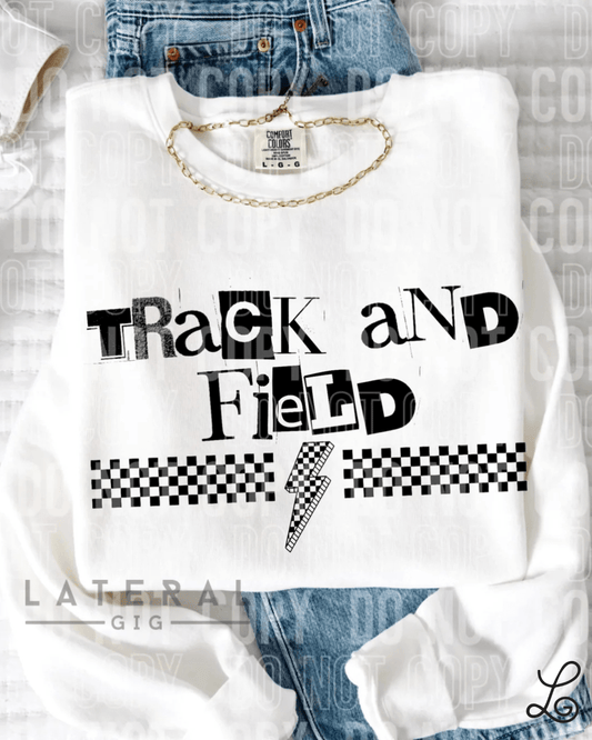 Track and Field Crewneck Sweatshirt - Loving God