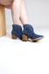 Twilight Studded Heeled Ankle Boot in Black - Loving God