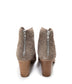 Twilight Studded Heeled Ankle Boot in Taupe - Loving God