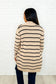 Under Wraps Striped Cardigan - Loving God