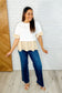 Welcome Me Home Gingham Print Top - Loving God