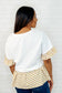 Welcome Me Home Gingham Print Top - Loving God