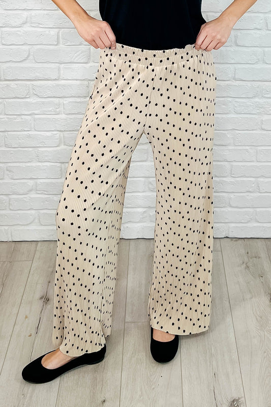 Working on Lounging Elastic Waist Bottoms in Khaki - Loving God