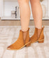 Wylie Suede Ankle Boot in Tan - Loving God