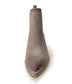 Wylie Suede Ankle Boot in Taupe - Loving God